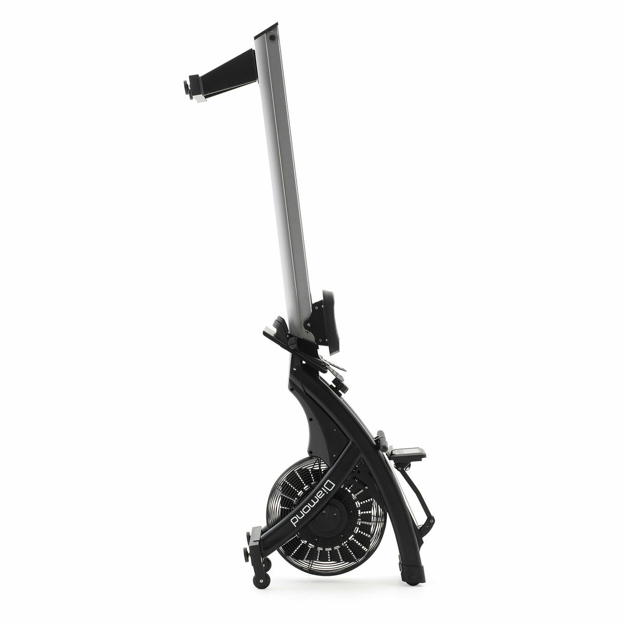 Air Rower R-air- P vogatore Linea Diamond Professionale - resistenza ad aria e magnetica 12 livelli manuali, trasmissione a cinghia + ricev. cardio Polar COD.R-AIR-P