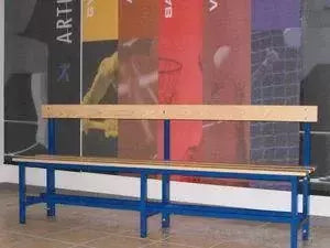 As1722 Panca Spogliatoio Con Seduta-schienale 2 Metri