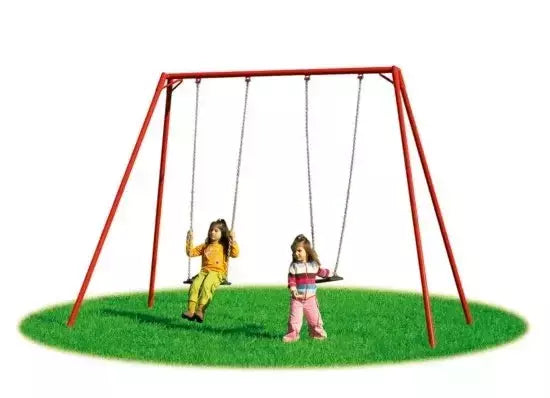 Altalena Giamaica 2 Posti Con Sedili Piani Cod.860P A/B Open D Giochi - En 1176 Certificati Tuv Altalene