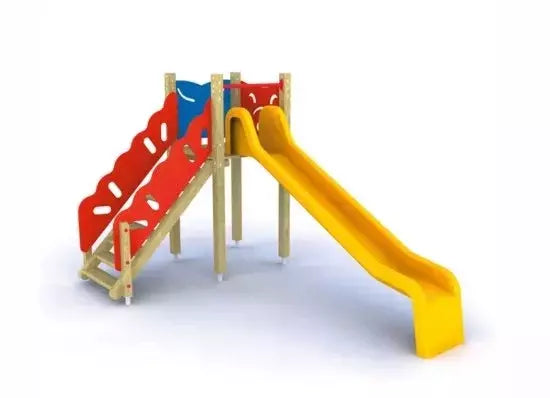 Torretta Minnesota Con Scivolo In Vetroresina Da Interrare Cod.800SF A/B Open D Giochi - En 1176 Certificati Tuv