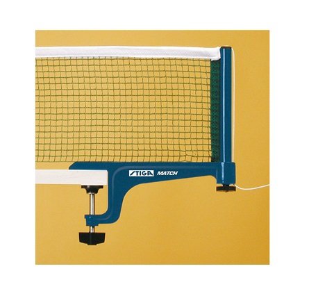 Set Rete + Tendi-Rete Match con fissaggio a Morsetto da Ping Pong adatto a Tutti i Modelli di tennis Tavolo Stiga cd. 2C4-540