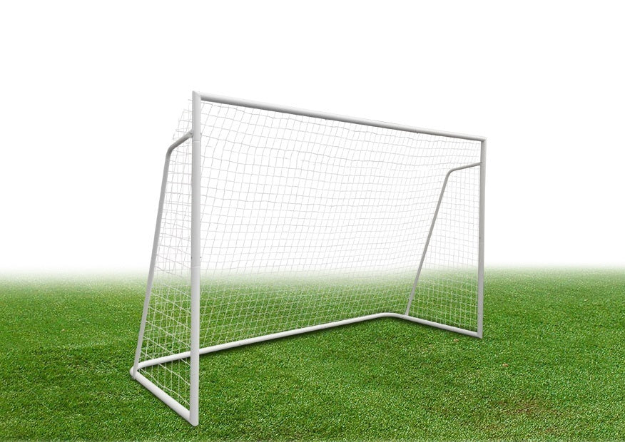 Porta da calcio regolamentare a tubi maggiorati da 50 mm mod. ULTRA BIG CHAMP misure regolamentari 3 x 2 metri - BIGAMMA