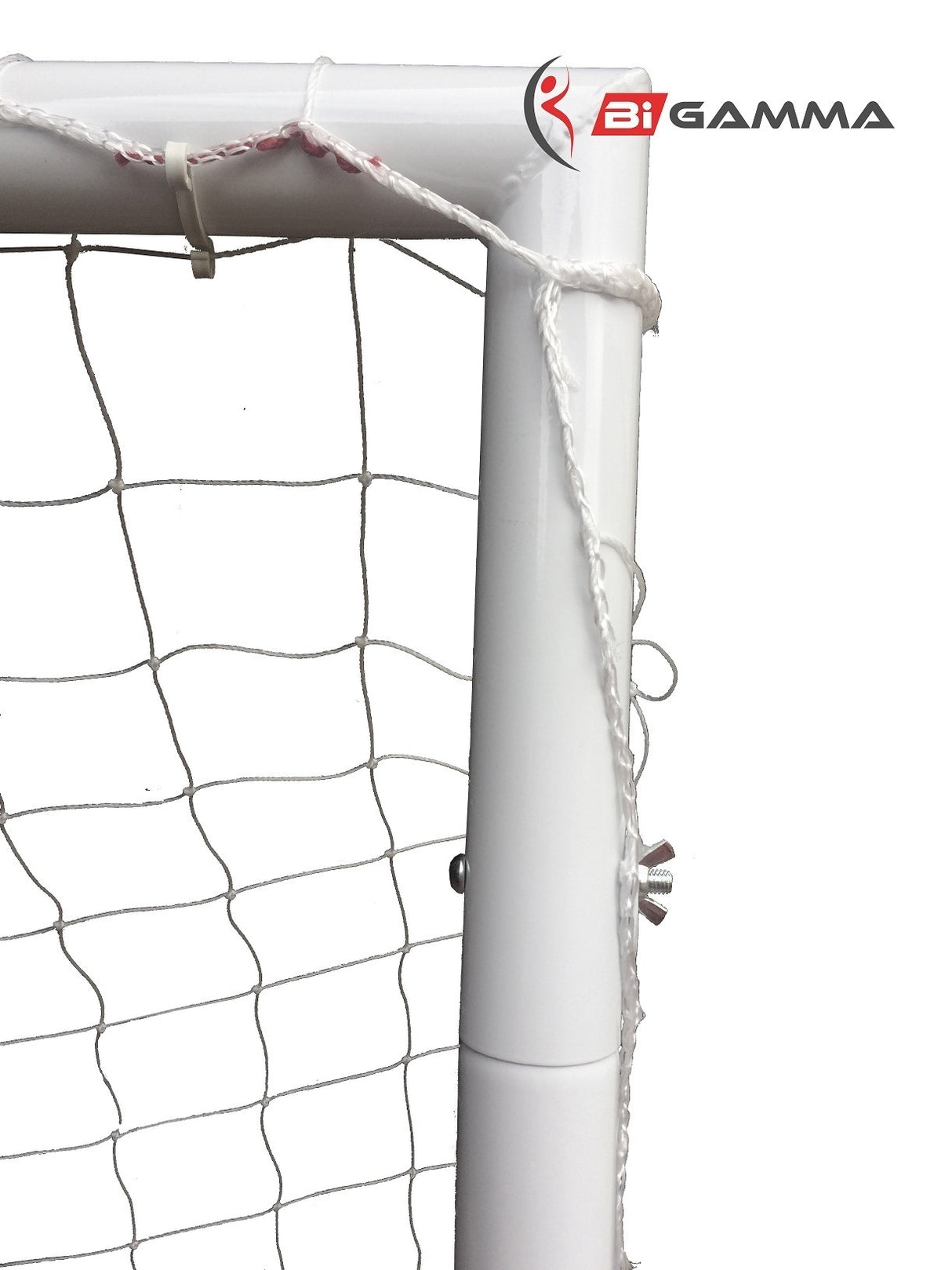 Set di 2 porte da calcio regolamentari mod.BIG CHAMP tubi maggiorati da 45 mm - misure 3 x 2 metri - BIGAMMA