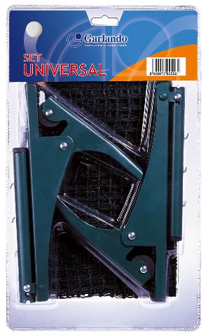 Set Rete + Tendi-Rete Universal da Ping Pong adatto a Tutti i Modelli di Tennis Tavolo Garlando cd.2C4-144