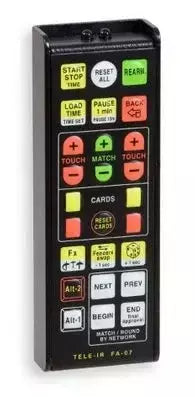 Apparecchio Per Scherma Multifunzione Con Contastoccate, Cronometro, Numero Match, Cartellini Gialli E Rossi, Ecc. Cod.fa-07 Art.940 Omologato Fie