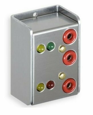 Tester Per Il Controllo Elettrico Delle 3 Armi E Dei Vari Passanti. Incorpora Un Innovativo Circuito Per La Segnalazione Delle Microinterruzioni Nei Collegamenti Cod.tester-a1 Art.898-1