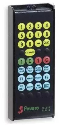 Segnapunti Elettronico Per Carambola, Snooker, Pool, Freccette Play 14 Con Telecomando Infrarossi (senza Tastiera E Cavo) Art.311