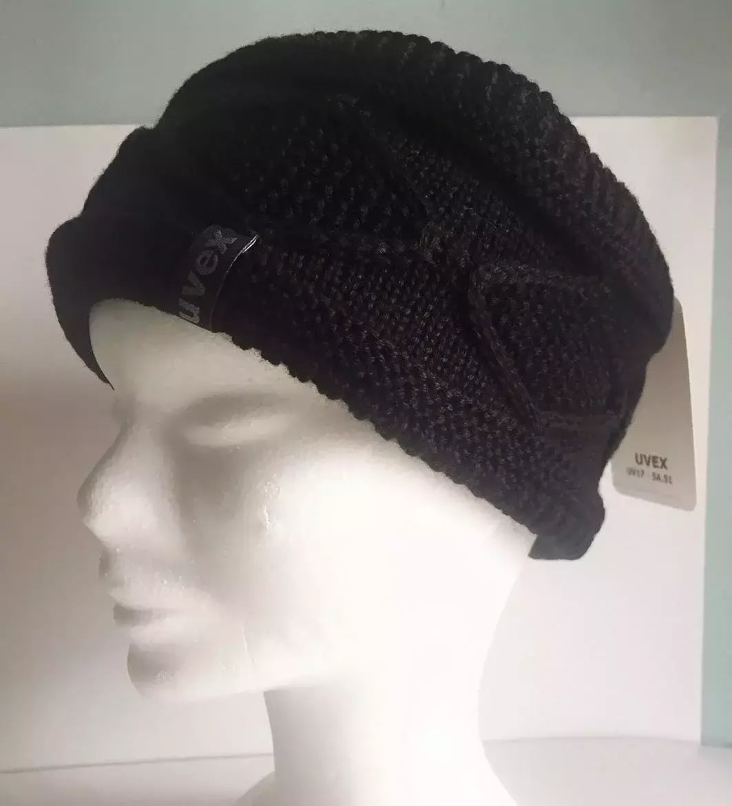 Fascia Lana Rombo Nero Interno In Pile Cod.uv17-5a.51 Uvex