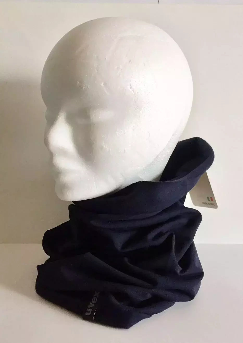 Scaldacollo Felpa Con Interno In Pile Blu Cod.uv17-8.258 Uvex