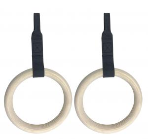 Kit Coppia Anelli in Legno con Cinghie per FST Double COD.CAGL-FST Linea Toorx