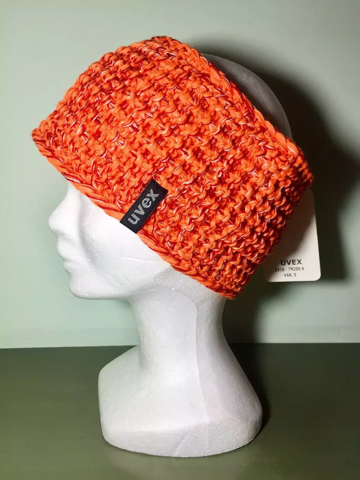 Fascia Lana Arancio Fluo Interno In Pile Cod.uv18-7n206 A Var 5 Uvex