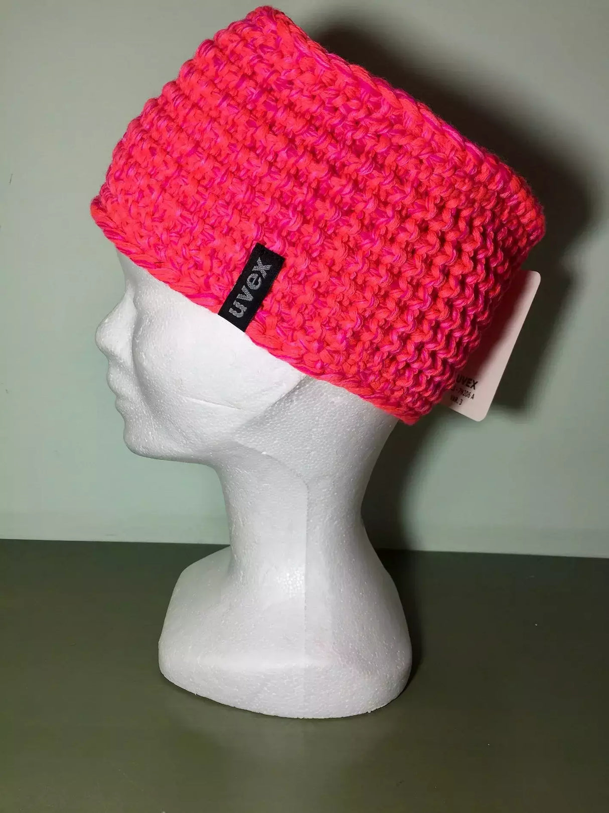 Fascia Lana Fucsia Fluo Interno In Pile Cod.uv18-7n206 A Var 3 Uvex