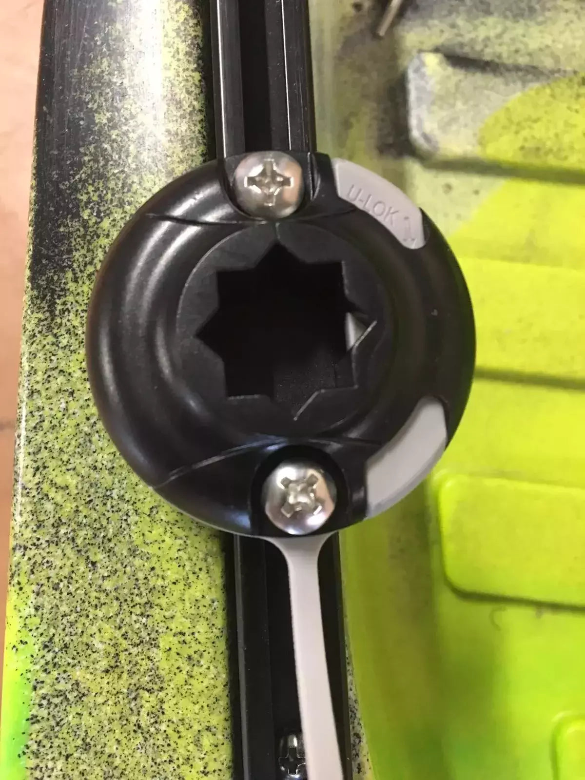 Portacanne Orientabile + Base Stellare / Poligonale, Compatibile Con Railblaza ( Adatto Ai Binari Della Tonale - Triken )