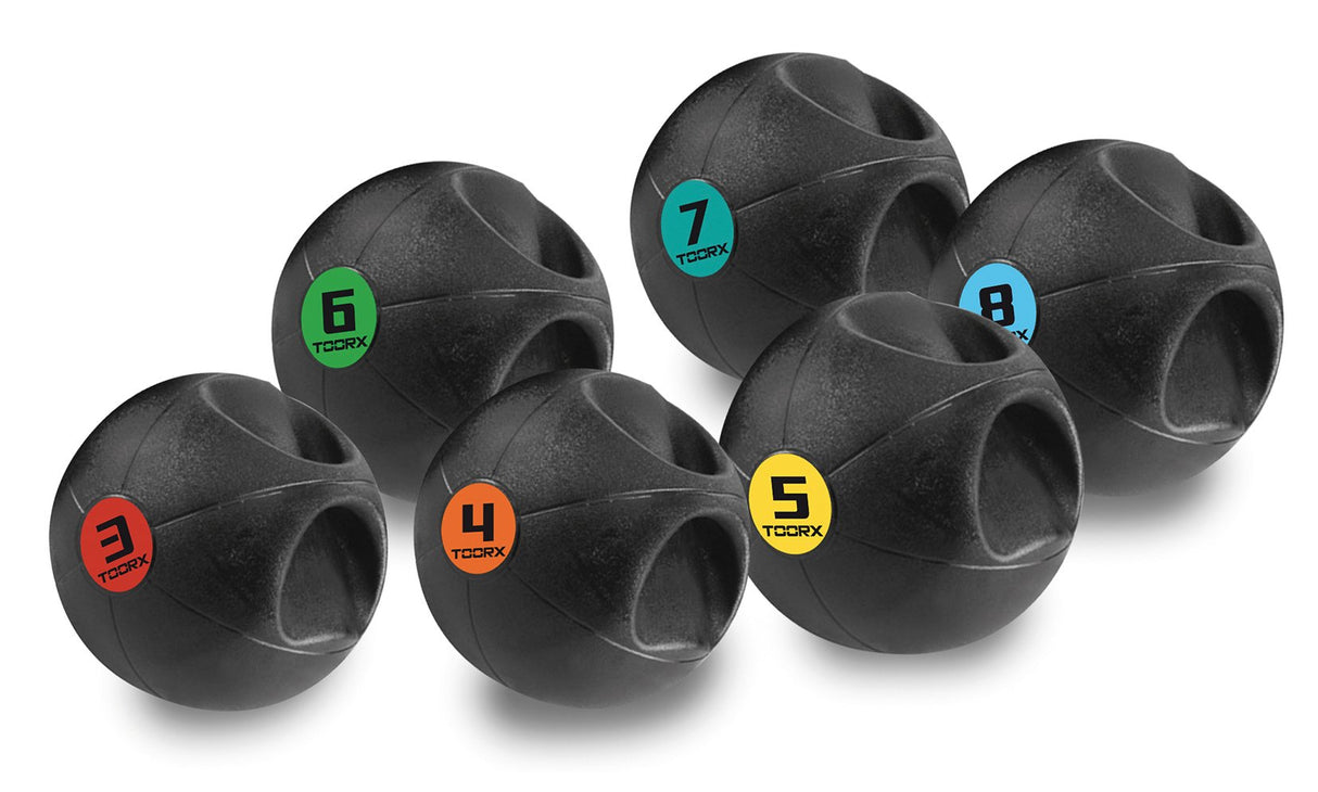 Palla Medica con Maniglie - 7 kg. Linea Toorx AHF-180