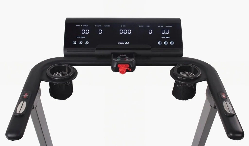 Tapis Roulant TFK-855 SLIM HRC Salvaspazio Inclinazione Elettrica -APP Ready 3.0- Linea Everfit tfk 855 Salva Spazio Velocità; 0,8 - 20,0 Km/h Piano di corsa 51 x 140 cm Peso max utente 120 kg Tappeto Elettrico Palestra