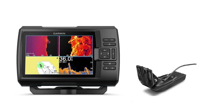 Garmin Striker Vivid 7sv Cod.010-02553-01 Ecoscandaglio Con Trasduttore Gt52hw-tm
