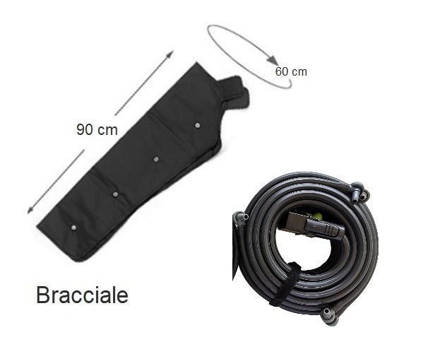 Bracciale per slim 4 e slim 6 ed xp ( 4 camere) + tubi collegamento