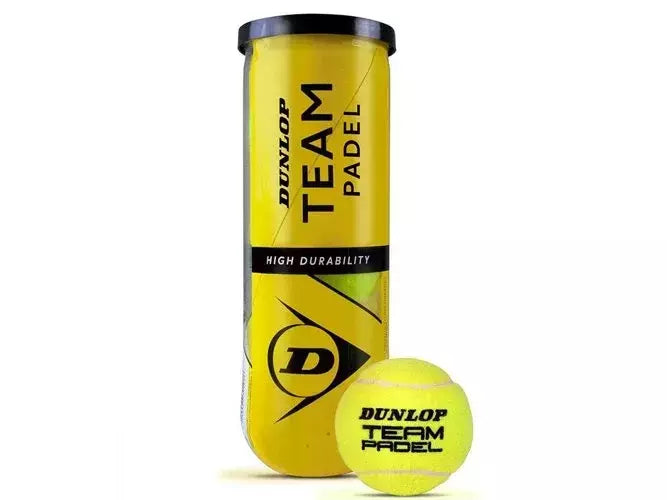Team Padel - Tubo 3 Pz. Palle Da Padel Cod.601385 Dunlop