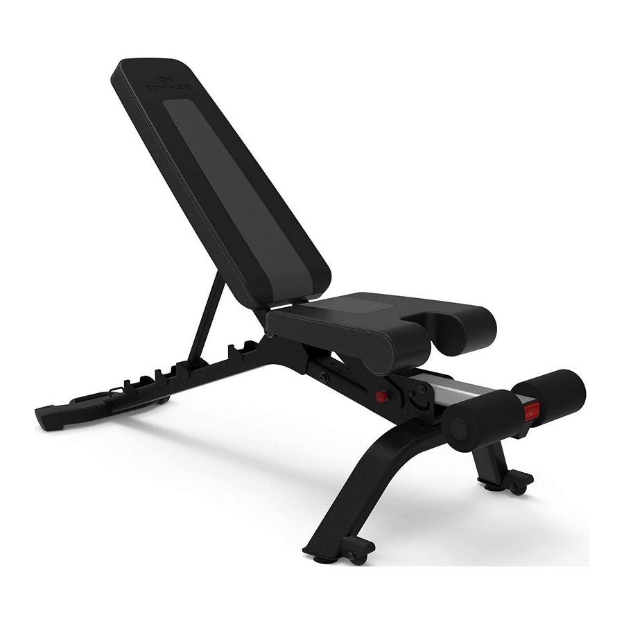 Panca Regolabile Bow-4.1s Bowflex - 5 Inclinazioni - Portata Max 250 Kg Per Esercizi; Curl, French Press, Distensioni, Spinte, Calf