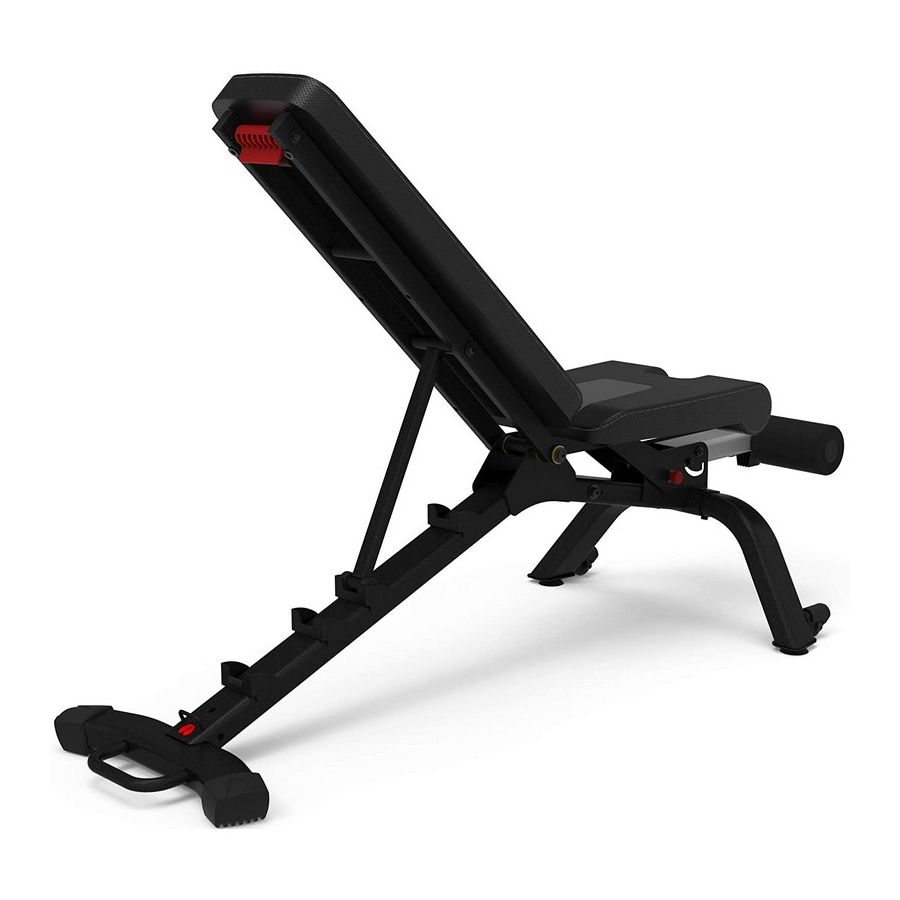 Panca Regolabile Bow-4.1s Bowflex - 5 Inclinazioni - Portata Max 250 Kg Per Esercizi; Curl, French Press, Distensioni, Spinte, Calf