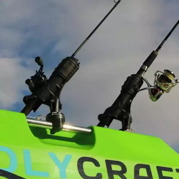 Kit Portacanne Orientabile Railblaza Rod Holder Ii Cod 02-4020-11 + Starport Orizzontale Cod.03-4015-11