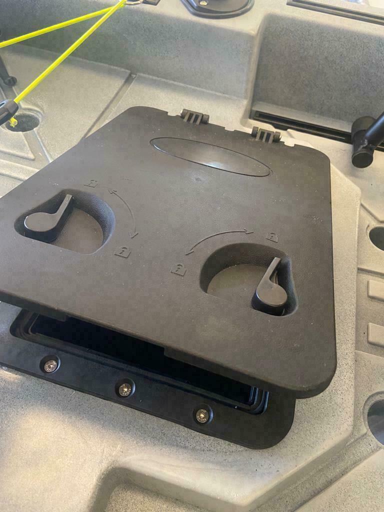 Gavone rettangolare per Triken 330 inclusa vaschetta in plastica ts24