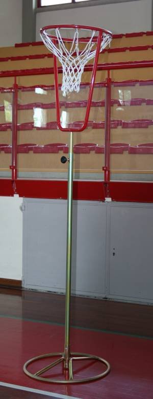 Ab1340 Canestro Su Colonna Trasportabile