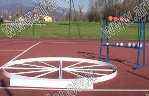 Aa1160 Contenitore Porta Palle Getto, Trasportabile -
