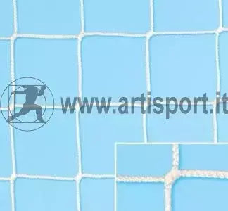 Ah1530 Coppia Reti Pallamano In Nylon Con Treccia-diam.mm.3