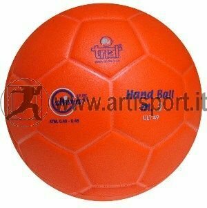 Ah1552 Pallone Pallamano Maschile In Gomma Soffiata N.3 Approvato I.h.f.