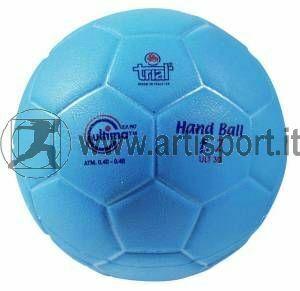 Ah1554 Pallone Pallamano Femminile In Gomma Soffiata N.2 Approvato I.h.f.