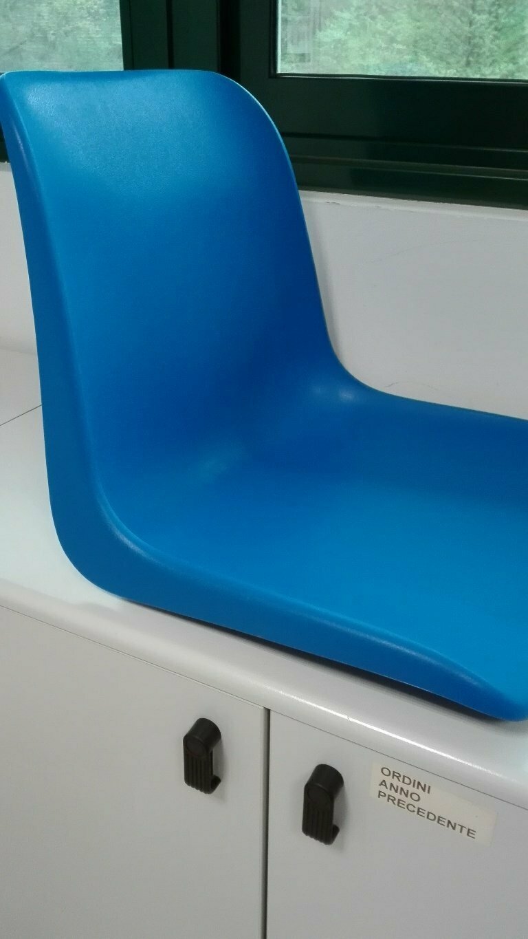 F746/s Scocca Per Panchine Allenatori Colore Blu