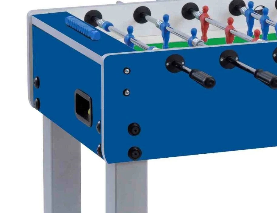 Calciobalilla G500 Goal Italia con Aste Uscenti, Garlando con 50 Palline in Omaggio COD. G500GOALITALIAU