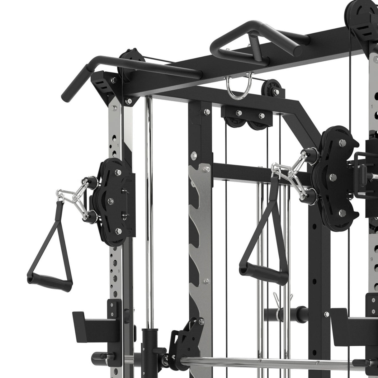 Toorx Vertical - ASX-4500 Stazione multifunzione all in one pacco pesi 2 x 90 kg -Dual Pulley + Smith machine + Rack functional