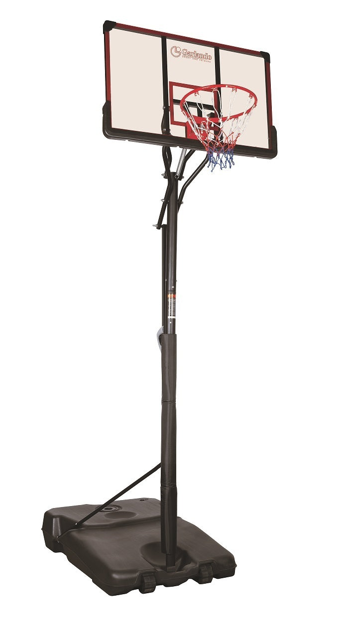 Orlando Impianto Basket con colonna e base zavorrabile altezza 225-305 cm Garlando cod.BA-18