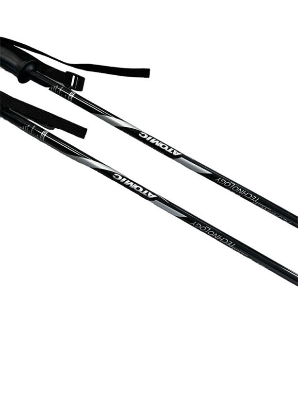 Mis.130 Bastoncini sci Atomic grigio argento