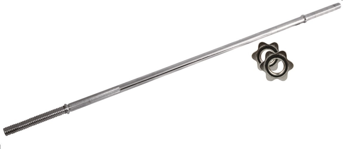 BILANCIERE CROMATO 150 CM FORO Ø 25 MM CON CHIUSURA A VITE COD.BCV-150 TOORX