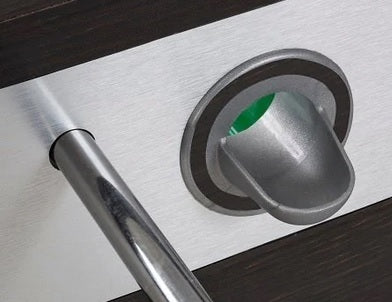 2A38-00S Bocchettone introduzione pallina silver per mobile spessore mm. 25 Garlando