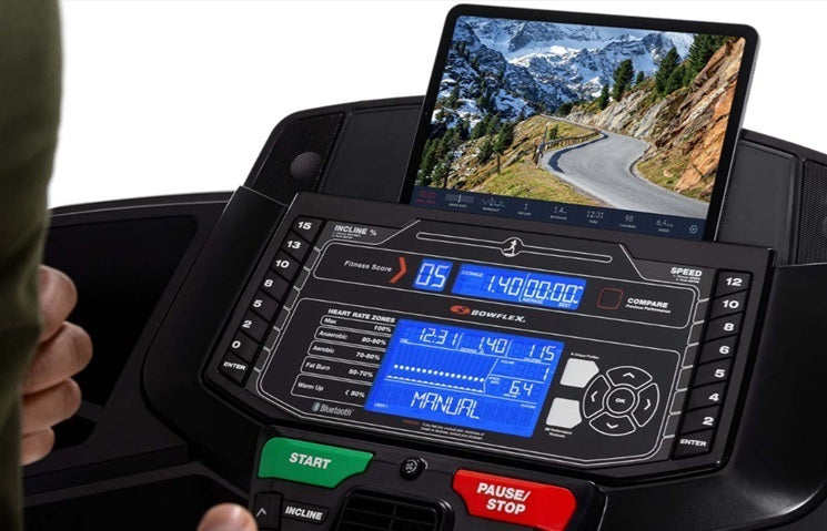 Promo BowFlex BXT8Ji Tapis Roulant inclinazione elettrica - 20 km/h - peso max utente 136 kg - piano corsa 152 x 56 cm - compatibile con app JRNY