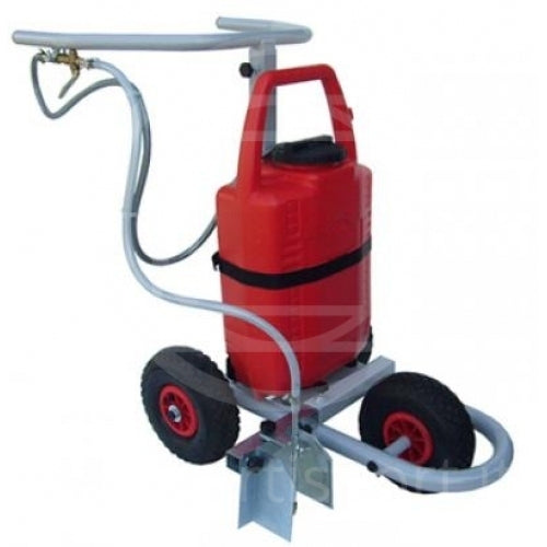 AF1490/6 Carrello Segnacampo a batteria - per vernice ecologica - completo di caricabatteria