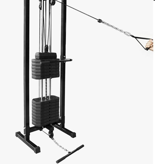 JK Fitness Dual Pulley Stazione Fitness - pacco pesi 2 x 68 kg - COD. CCR