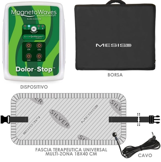 Promo Mesis Magnetoterapia MagnetoWaves DOLOR-STOP dotazione CORE - 5 programmi - 4 canali cod.MAGNETOWAVES DOL (DS-CO)