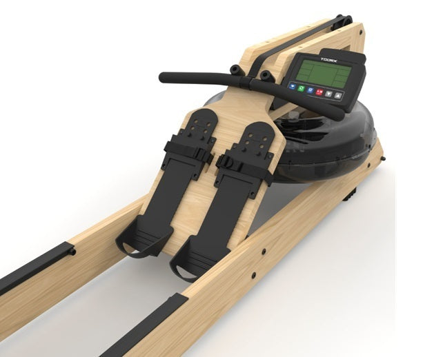 Vogatore Rower Craft Resistenza ad Acqua con Ricevitore Wireless - salvaspazio Linea Toorx compatibile con Kinomap cod. ROWER-CRAFT-ASH