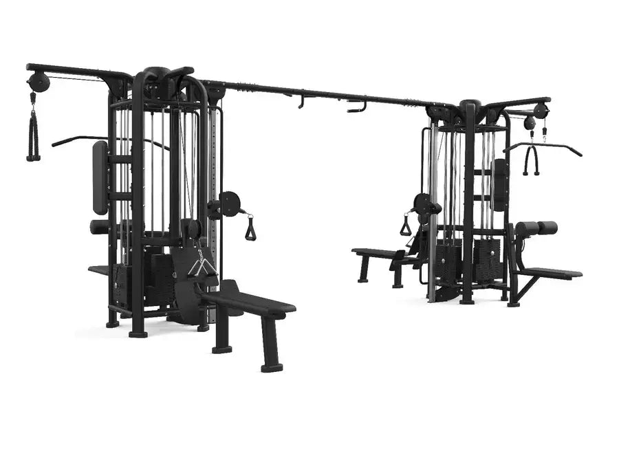 Toorx Jungle 8 stazioni Cod. CSX-9400 - paccp pesi in acciaio 2X70 Kg, 2X95 Kg