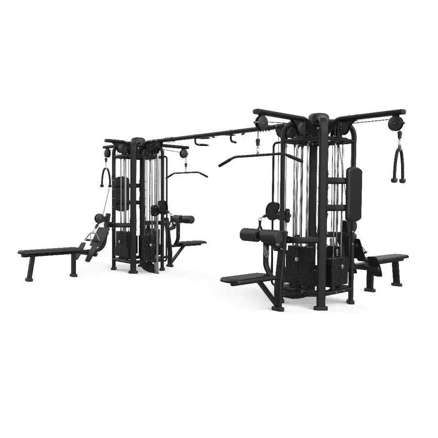 Toorx Jungle 8 stazioni Cod. CSX-9400 - paccp pesi in acciaio 2X70 Kg, 2X95 Kg