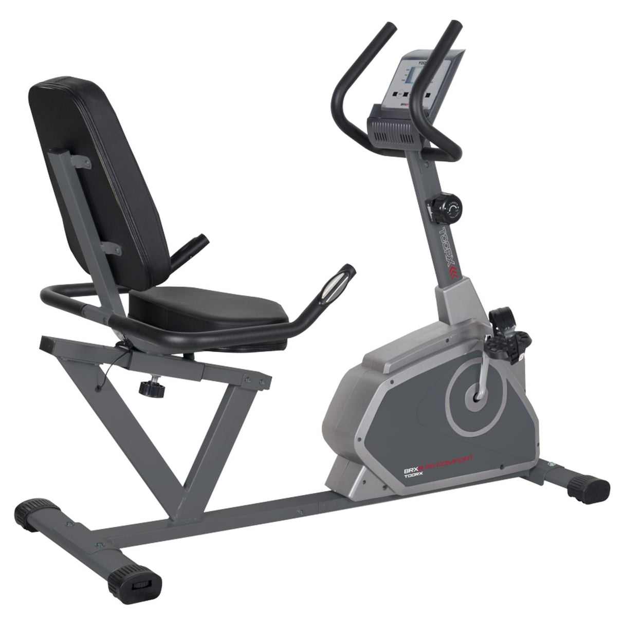 Brx-r 65 Comfort Cyclette Orizzontale Cod.brx-r65-comfort - Volano 7 Kg - Peso Max Utente 110 Kg Toorx Gym Bike Bici da Camera