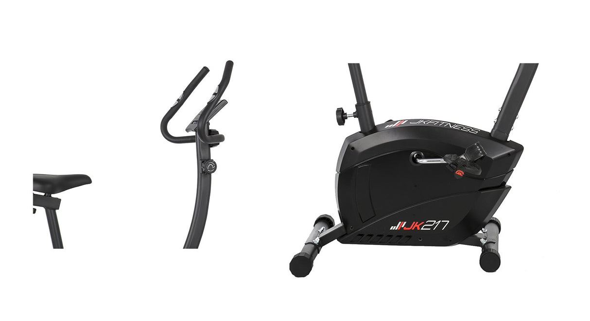 Jk217 Cyclette Magnetica Jk Fitness - Volano 6 Kg - Peso Max Utente 100 Kg Cod. Jk217