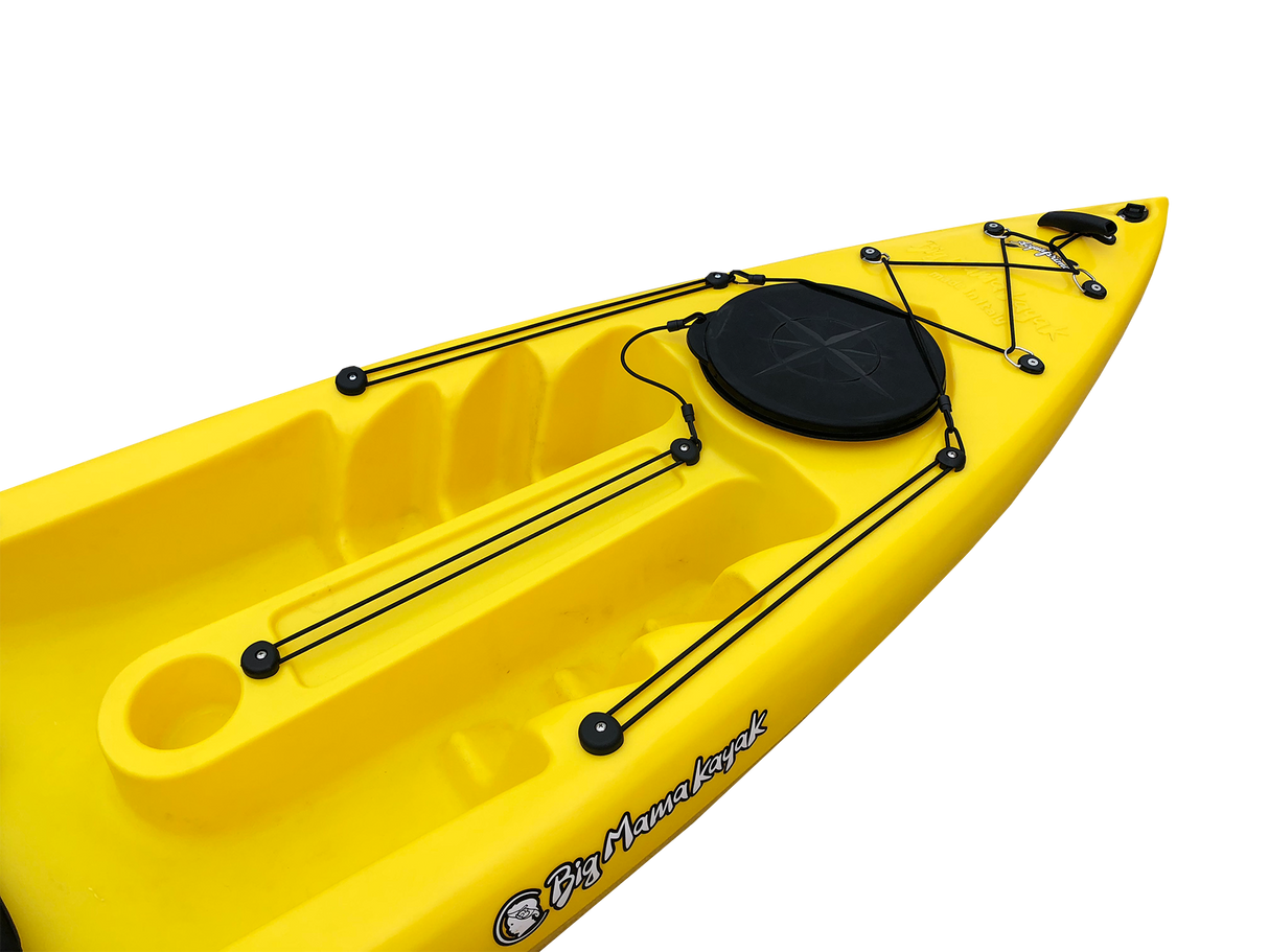 Canoa monoposto Acquaprima Big Mama Kayak monoposto da 310 cm + 2 gavoni + 1 seggiolino (PACK 2)