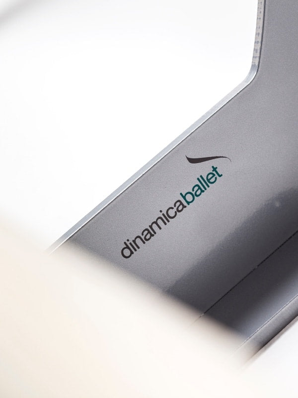 Supporto Sbarra da danza fissa a parete Arabesque Doppia color argento Dinamica Ballet Cod. 30590321 (sbarra non inclusa)