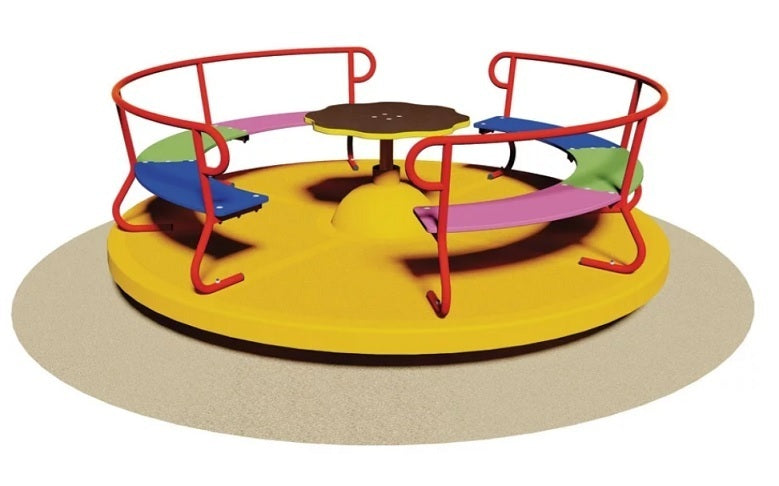 Giostra Con Divanetto Filo Pavimento Cod.830 B - Giochipark -